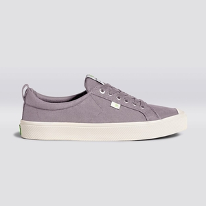 OCA LOW Cariuma Low Top Tela Vegan Grise Femme | BCW-5095552